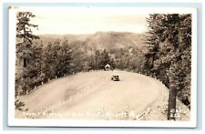 RPPC Sunset Highway Echo Point Blewitt Pass WA Car Real Photo Postcard picture