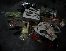 Junk Drawer: A Fisherman's Dream Lot.Wooden Lures,Reels Etc. See Pics picture