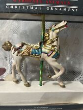 Vintage Kurt S. Adler Carousel Animals Ornament HORSE Smithsonian Collection Box picture