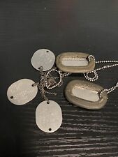 Original 2 Sets Of Ww2 Dog Tags . Brothers Serving In Ww2 picture