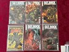SGT ROCK VS THE ARMY OF THE DEAD #1, 2, 3, 4, 5, 6 (2022) 1-6 - DC HORROR picture