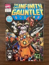 Infinity Gauntlet #1 1991 Marvel Direct Edition Jim Starlin 8.0 HIGHER GRADE KEY picture