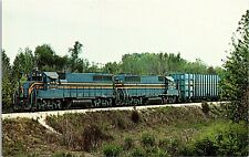 Texas Okla and Eastern Railroad's Units D-16 D-20, DeQueen AR, Chrome, Unposted picture