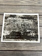 Vintage Historical Black & White Photo 4th Field Artillery Regiment Camp Shelbi picture