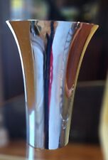 ART DECO RUSSEL WRIGHT CHASE POLISHED CHROME VASE picture