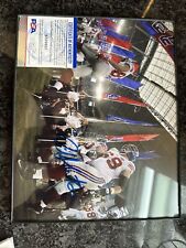 Richard Seubert NY Giants auto PSA PICTURE FRAME NOT INCLUDED picture