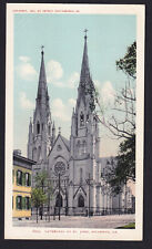 Georgia-GA-Savannah-Cathedral of St. John-Detroit Photographic-Antique Postcard picture