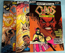 Warp Special Issues 1-3 Complete Set Vintage Bronze Age Set First Comics VF+ picture