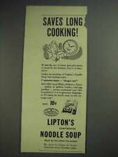 1945 Lipton's Continental Noodle Soup Ad - Saves picture