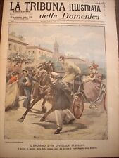 Azore Islands Ponta Delgada italian hero 1897 Daring thief robs in Lucca Italy picture