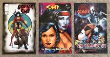 WoW LOT of Three SHI #1s: GRIFTER SHI #1, SHI CYBLADE #1, MANGA SHI #1 Comics picture
