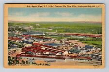 Birmingham AL-Alabama, Aerial View T.C.I. & Ry, Antique Vintage Postcard picture