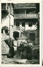 Switzerland Ticino Country Women Regular Dress Costume old real photo postcard  picture
