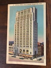 Central Tower Public Square Youngstown Ohio Postcard picture