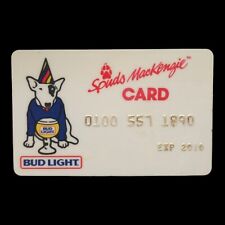 Vintage Bud Light Spuds MacKenzie Promo Card The Original Party Animal picture