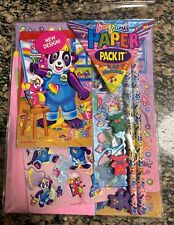 Lisa Frank Paper Pack It Set Painting Panda Bear Pencil Stickers picture