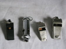4 whistle lot whistles coach sport Franklin ACME England + picture