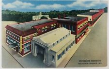 Vintage Excelsior Springs Missouri MO Excelsior Institute Linen Postcard  picture