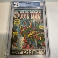 Iron Man #50 CGC SS 9.2 picture