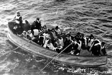 RMS TITANIC LIFEBOAT SURVIVORS TRAGEDY SS CARPATHIA 4X6 PHOTO POSTCARD picture