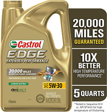 1597B1 EDGE Extended Performance 5W-30 Advanced Full Synthetic Motor Oil, 5 Quar picture