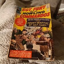 MARVEL COMICS SGT FURY AND HIS HOWLING COMMANDOS 7 JACK KIRBY STAN LEE rare 1964 picture