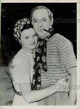 1940 Press Photo Entertainer George Jessel with wife Lois Andrews - kfa12136 picture