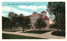Postcard WI Merrill Wisconsin Holy Cross Hospital 1939 WB Vintage PC f8321 picture