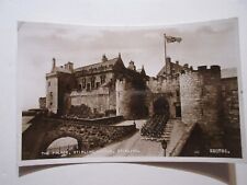 England UK real photo postcard Sterling Castle 1961 picture