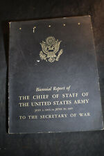 1945 Report of the Chief of Staff of The US Army 1943 - 1945 by George Marshall picture