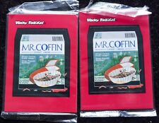 3 Topps 2004 Wacky Packages Mr. Coffin Sludgsicle Motel 3 Card Sealed Promo Sets picture