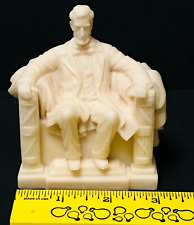 Abraham Lincoln Memorial Statue Figurine Sculpture Resin Washington DC 3 3/4 
