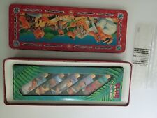 New Old Stock Vintage 1994 Joe Camel  5 Lighter Set With Collector Tin picture