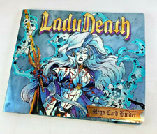 LADY DEATH CHAOS COMICS (1997 Krome) Complete MEGA CARD SET in BINDER (#1-#36) picture