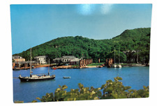 Dock Yard from Clarence Yard Antigua English Harbour UK Unposted Postcard  picture