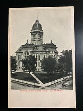 Postcard Valparaiso IN - c1900s Porter County Court House picture