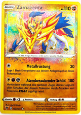 Pokemon Card TCG Zamazenta 102/185 Color Shock Holo Amazing Rare NM German picture