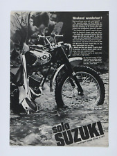 1966 Suzuki Solo Suzuki Vintage Original Print Ad-8.5 x 11 '' picture