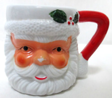Vintage Santa Claus Christmas Mug Cup Holiday ceramic picture