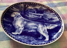 Golden Retriever Dog Plate made in Denmark Lekven Design European Porcelain picture