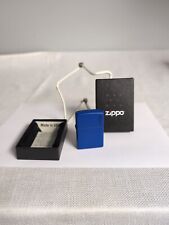 Zippo 2014 Royal Blue Matte Lighter picture