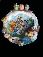 BRADFORD EXCHANGE PLATE  A SMACKERAL OF FUN FOR EVERYONE  POOH'S SWEET DREAMS picture