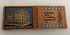 Vintage Lion Matchbook Hotel Pendleton Oregon Dining Restaurant Advertising picture
