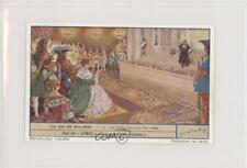 1950s Liebig The Life of Moliere French Le compliment au Roi #4 z6d picture