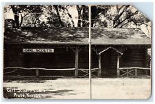 c1910's Girl Scouts Cabin Pratt Kansas KS Unposted Antique Postcard picture