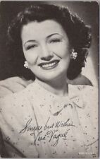 BARBARA JO ALLEN (Vera Vague) Arcade / Mutoscope Card - Film & Radio Actress picture
