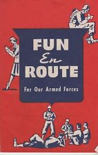 MILITARIA (1944) Fun En Route For Our Armed Forces Firestone National Recreation picture