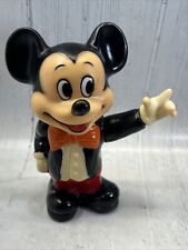 Vintage Walt Disney Productions Hong Kong Mickey Mouse Rubber Piggy Coin Bank picture