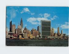 Postcard View of Mid-Manhattan from Across the River New York City New York USA picture