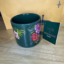2018 Starbucks Floral Ban.do Mug Cup New With Tags Roses 12oz Limited picture